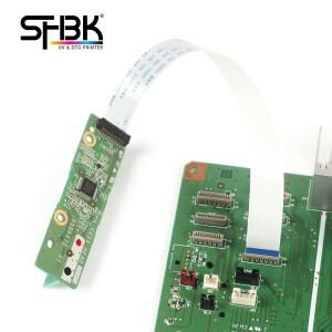 엡손 R1390 DTF 프린터 잉크 카트리지 칩 A3 UV 계산기 DTG 자동 리셋 레벨 기능 추가