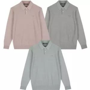 [크로커다일남성]면 혼방 폴로 니트 CDAA9KT1352_JJ