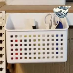 다용도 자석 수납바구니 벽에 붙이는 정리함 냉장고 현관 중문