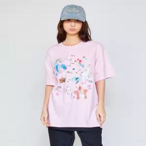 엘엠씨 WM STICKER PACK TEE light pink 0LM45STS806LPK