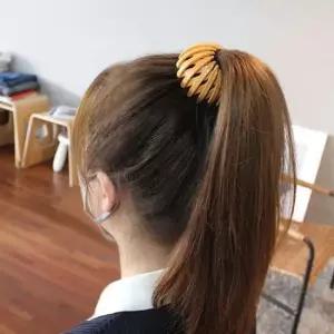 예쁜헤어핀 반머리헤어핀 만두핀 머리끈