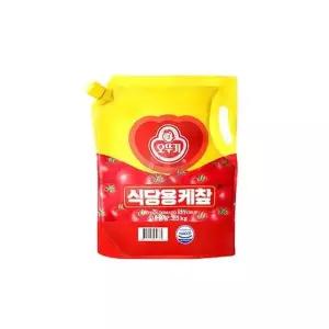 [하프클럽/셀러허브 식품]오뚜기 식당용 케찹 3.3Kg 대용량 업소용 토마토케첩 식자재