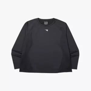 디아도라 벤트플로우 러닝 긴팔 티셔츠 DARK GREY D5121RRL16GRD