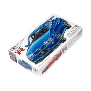 TAMIYA 닛산 24210 스카이라인 GT-R V-SPEC 미텔 화이트, R34,