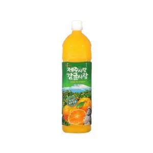 [하프클럽/셀러허브 식품]롯데 델몬트 제주사랑 감귤사랑 1.5L 과즙음료 과일주스