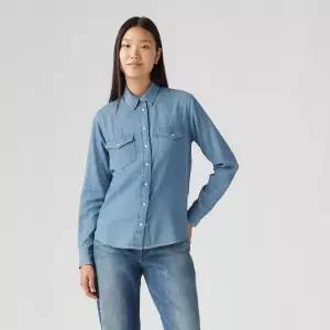 매장정품 LEVI'S 리바이스 여성 아이코닉 웨스턴 데님 셔츠 (16786-0105) 16786-0105-GB 1871871