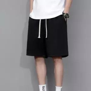 버뮤다 주머니 팬츠 5부 트레이닝 베이직 바지 무지