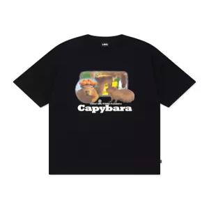 엘엠씨 CAPYBARA TEE black 0LM45STS701BLK