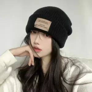 [mlOEtC_66]패치 비니 롱비니 대두 도톰 털모자