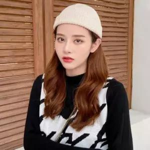 [ml1IPK_66]남녀 숏비니 비니 와치캡 숏비니 베이지
