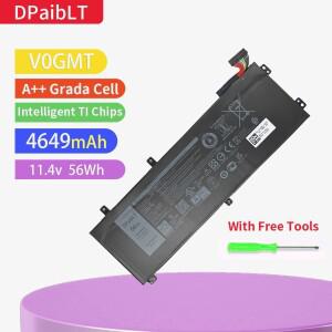 DPaibLT 56Wh V0GMT 4K1VM 노트북 교체용 배터리 Dell G7 17 7700 P46E Vostro piron Precision 5540