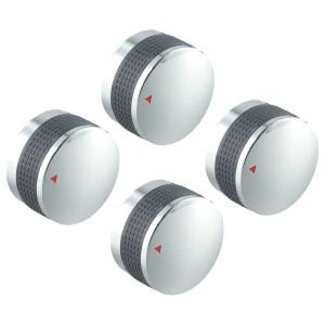 4pcs 스토브 손잡이 버너 제어 다이얼 범위 오븐 가스 주방 액세서리 조리기구 부품 50/58mm