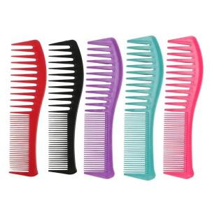 헤어 빗 전문 미용 이발사 넓은 치아 양면 브러시 남성 스타일 여성 이발소 도구