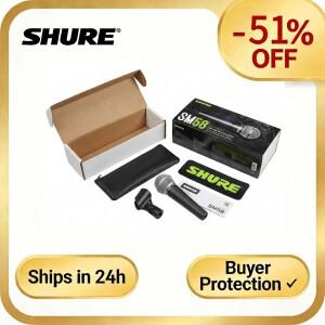 Shure SM58LC 금속 하트형 다이나믹 마이크 전문 유선 노래방 BBOX 녹음 음악