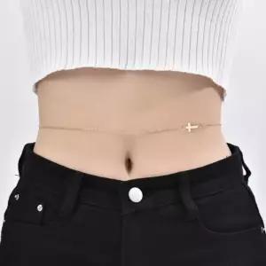[아우트_66]벨리 체인 몸통 목걸이 벨리체인 펜던트
