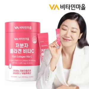 300달톤 저분자 피쉬 콜라겐 비타민C 분말 스틱 30포 x 1통 (30포)