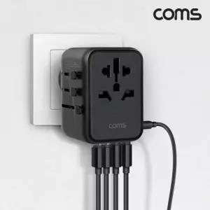 컴퓨터부품 해외여행용 멀티 PD 어댑터 타입C PPS 지원 2500W
