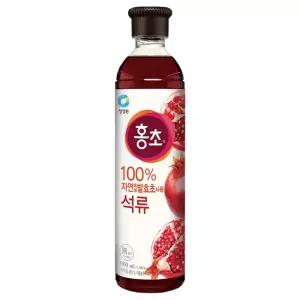 대상 청정원 홍초 석류 900ml x 1개