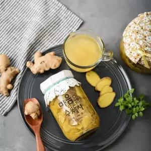가정용 벌꿀 들어간 생강청 500g / 수제청 수제생강청