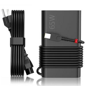 레노버 씽크패드 요가 크롬북 컴퓨터용 새로운 슬림 65W USB C 노트북 충전기 T14 T15 X1 카본 12세대 7I /9I 500E C340 S340 | 디자인 타입 고속 충전 호환 호환