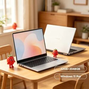 Ethereal 2026 Novel Sleek Edged 15.6인치 노트북 인텔 코어 I7 8650U 윈도우 11 프로 32GB RAM 2TB M.2 S