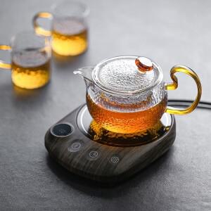 200W 컵 히터 커피 머그 워머 100 ° C 핫 티 메이커 코스터 히팅 패드 5단계 밀크 티용 220V