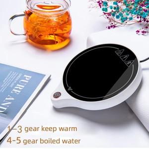 110V/220V 컵 히터 머그 워머 5단계 온도 조절 100 ° C 핫 티 메이커 코스터 커피 밀크 히팅 패드