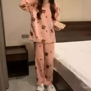 [하프클럽/]세트 커플잠옷 선물 쿨파자마 파자마 잠옷 신혼 수면