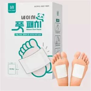 독소패치 발바닥 다리붓기 홈케어 풋패치 릴렉스 힐링 건강 60개입