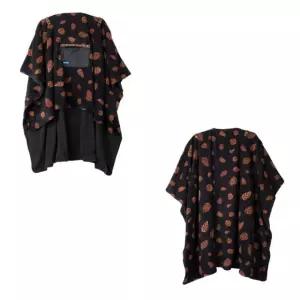 카부 KAVU 하버네이터 Pine Cones 캠핑 아웃도어 케이프 판초 망토 담요 숄