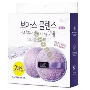 클린징퍼프 워터 세안 보아스 퍼프 쿠션퍼프 세안퍼프 클렌징 2입