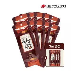 [낱포3개추가][본사직영] 대동고려삼 6년근 고려 홍삼정과 골드 10포(낱포/벌크포장)