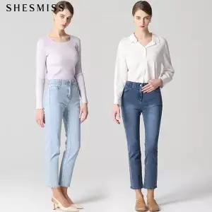 [쉬즈미스(SHESMISS)] 히든밴딩 스키니 데님 팬츠 (택가격: 158000원)