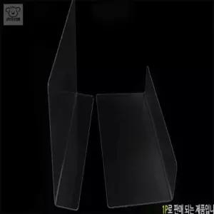 L형 투명 칸막이 20x12cm 일반형