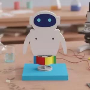 로봇 태양광 회전 로보트 만들기 EVA 솔라 에너지 전지 모터