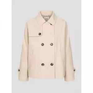 브랜드정품 빈폴 BEANPOLE LADIES 코튼 숏 더블 트렌치 베이지 (BF583TC01A) 168431
