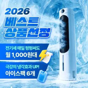 대우 하이브리드 초절전형 저소음 가정용 냉풍기
