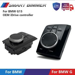 BMW 호환 호환 G15 G16 G20 G05 G80 iDrive 7 8 시스템 내비게이션 단축키 버튼 터치패드가 차량 컨트롤러