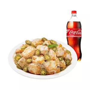 [푸라닭] 순(다리)살 고추마요+콜라 1.25L