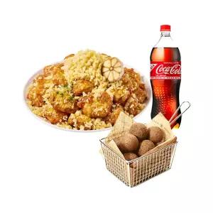 [푸라닭] 순(다리)살 마마치+블랙치즈볼(5구)+콜라 1.25L