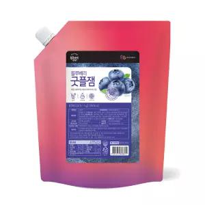 대상 복음자리 블루베리 굿플잼 1kg 과육 음료 베이커리