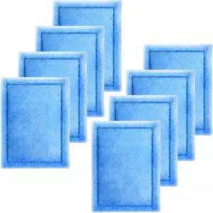 Aqua-Tech 20-40 및 30-60 갤런 파워 필터와 호환되는 Yonice 8 팩 수족관 카트리지 - EZ-Change 3 어항