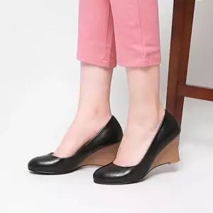 웨지힐펌프스 웨지힐 중년신발 정장구두 키높이 데일리 봄신발