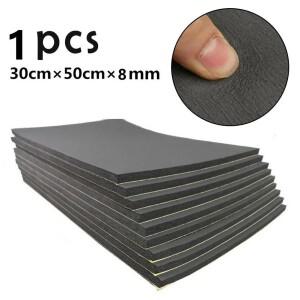 자동차 소음 차단 매트 보닛 단열 후드 엔진 방화벽 히트 폼 코튼 스티커 10mm 1개 30x50cm