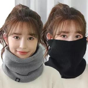 [옷자락]여자 마후라 FW 스웨터 넥 보들보들 보온 방한 워머