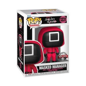 Funko Pop Squid Game Manager #1231 - 독점 에디션 팝 피규어
