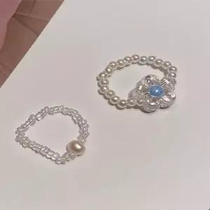비즈반지 우정반지 커플반지 투명비즈우정커플반지