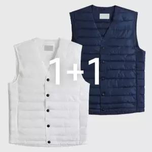 [엠엔씨][MNC] 1 1 남녀공용 데일리 V패딩조끼 (MDPD062TE)