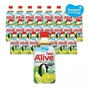 [동원] 덴마크 테이크얼라이브 제로 스위티자몽 500ml x 24개