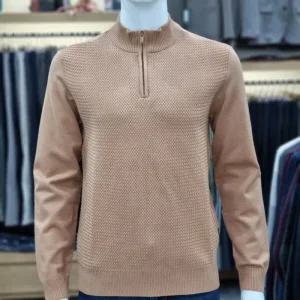 [크로커다일남성]가을겨울 앞판조직물 하프집업CDAA9KR4335832_SH